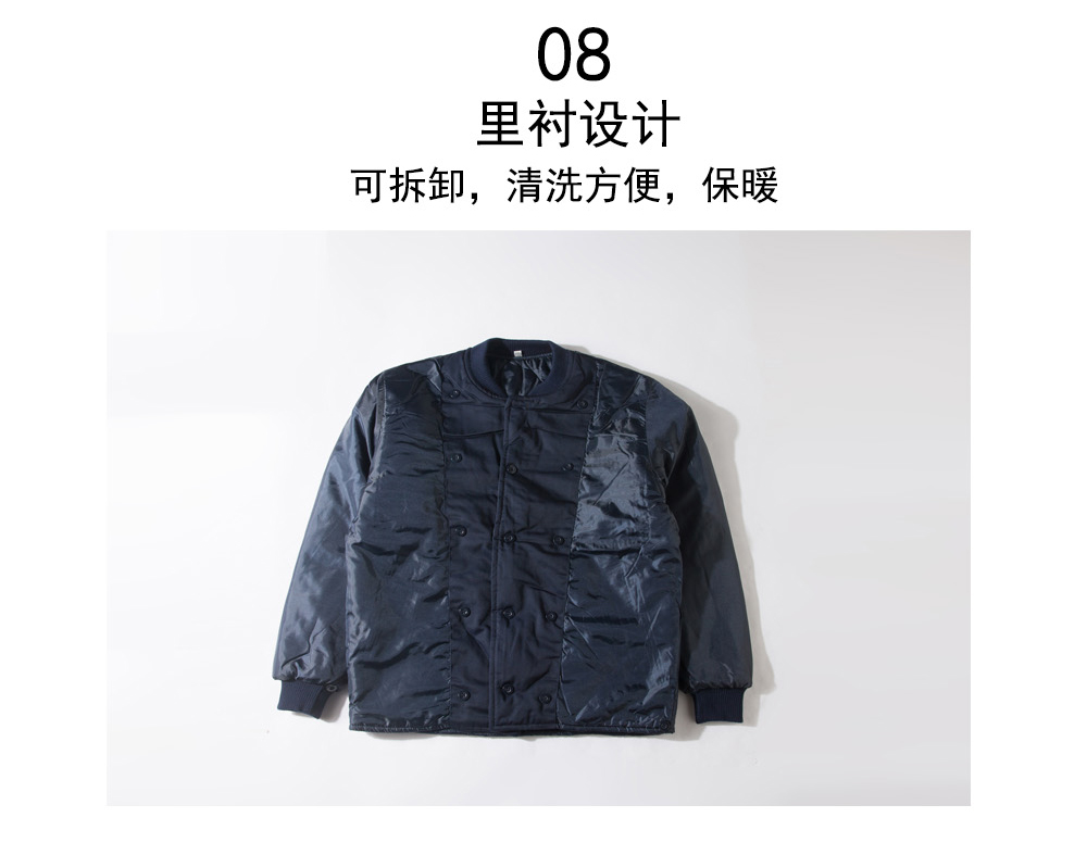 冬季棉服sym006细节展示