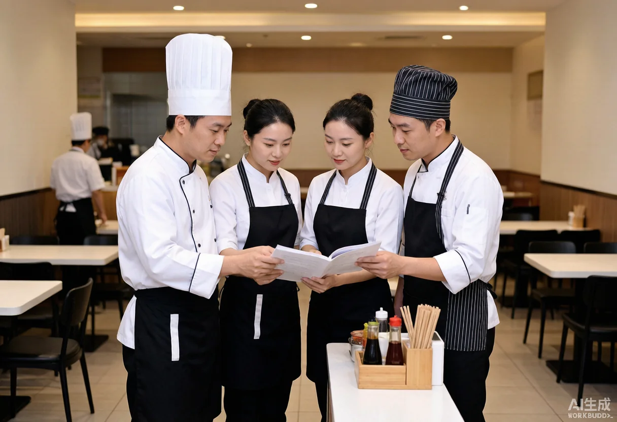 为 南昌屏荣食品有限公司 提供 餐饮连锁 职业装定制案例 - 04_餐饮连锁案例封面图